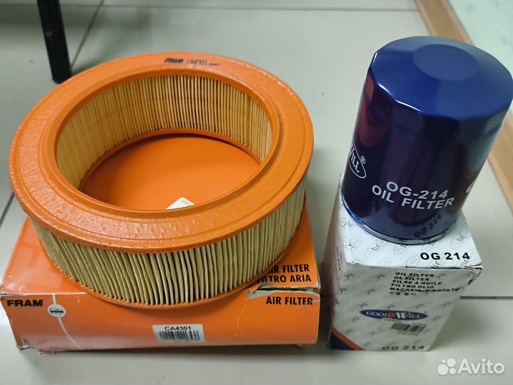 Фильтр воздушный + масляный Форд Сиерра