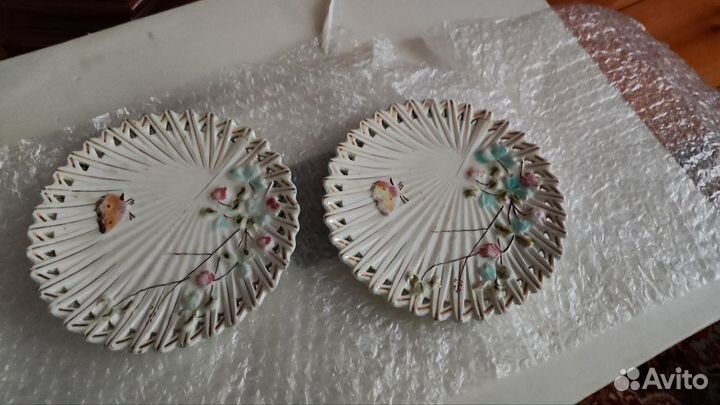 Антикварные тарелки