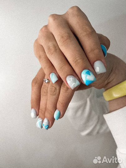 Гель лак и наращивание ногтей