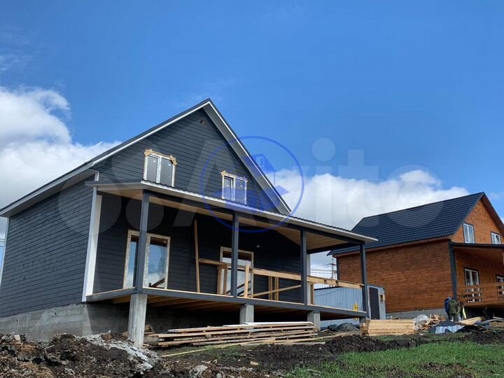 Коттедж 156 м² на участке 4 сот.