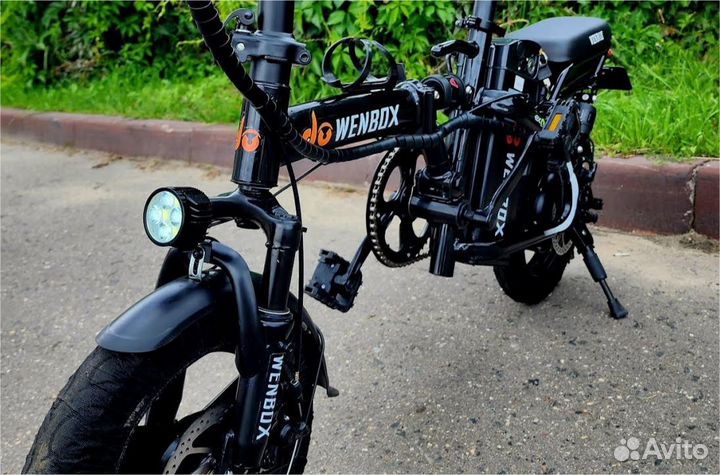 Электровелосипед wenbox14-2D 350W черный