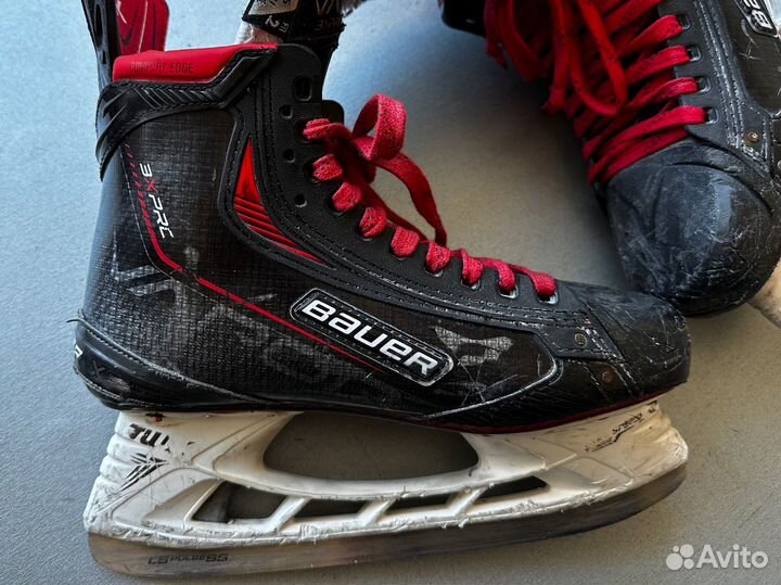 Коньки хоккейные bauer 3x pro 8,5 fit2