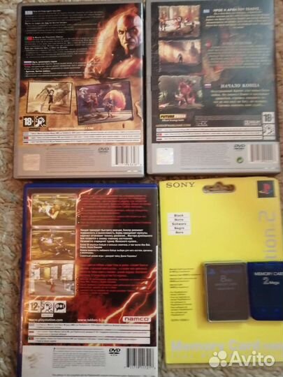 Карты памяти Ps2 Ps1