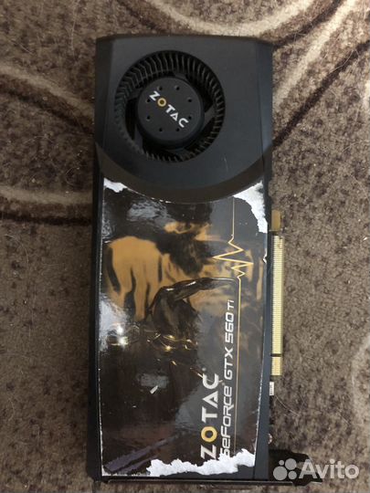 Видеокарта gtx 560 ti 2gb