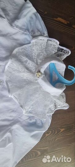 Блузка белая школьная 122