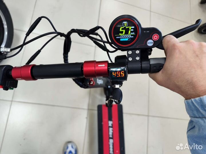 Электросамокат с сиденьем kugoo max speed