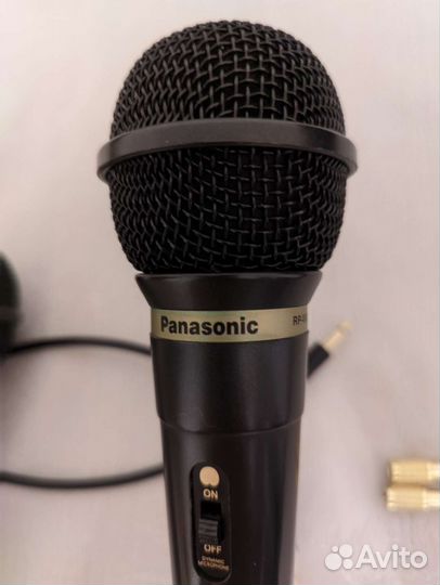 Микрофоны Panasonic для караоке 2 шт