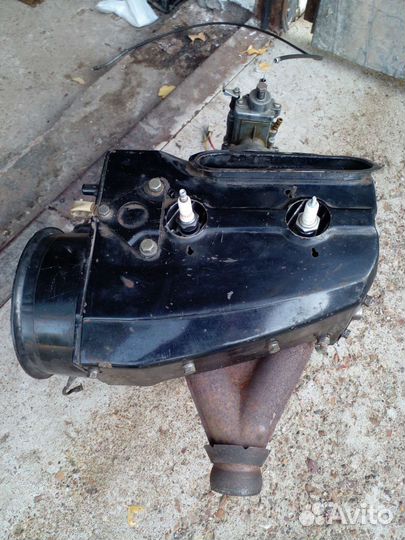 Двигатель на снегоход Рысь