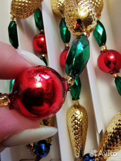 Бусы на ёлку, Чехия