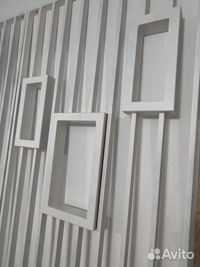 Перегородки металлические белые лофт