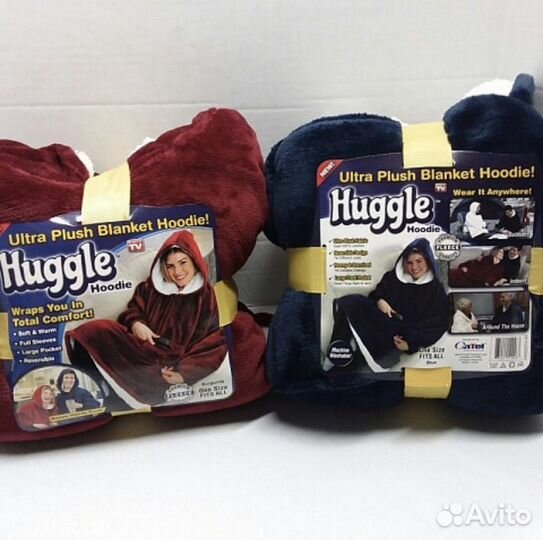 Плед с капюшоном