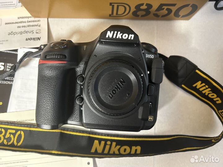 Зеркальный фотоаппарат nikon d850