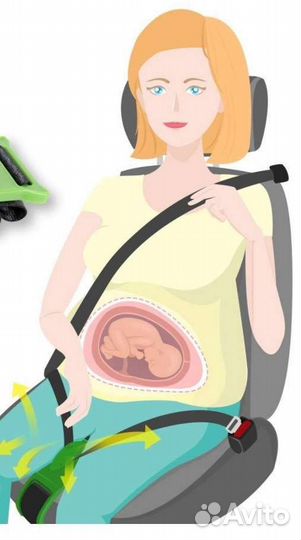 Регулятор ремня безопасности для беременных