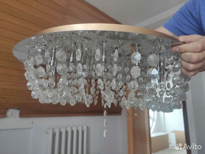 Люстра хрусталь