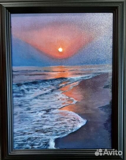 Картина маслом на холсте пейзаж