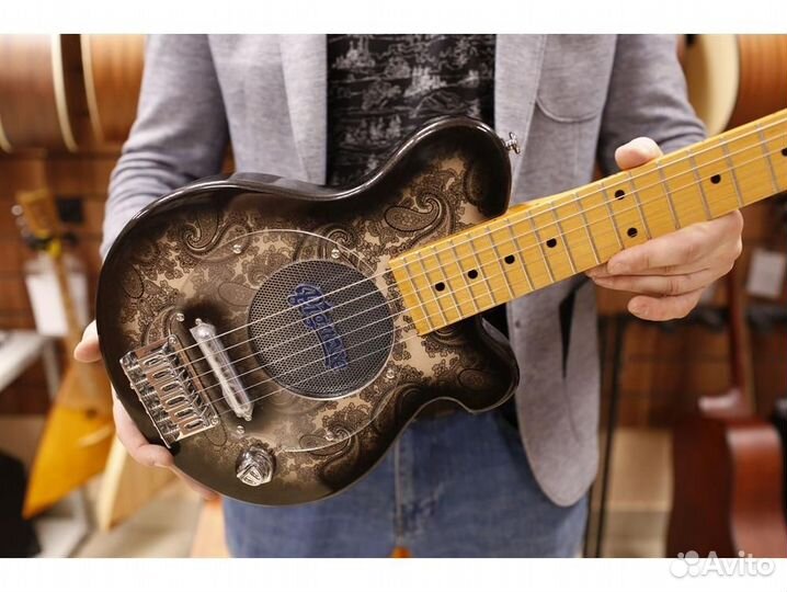 Pignose PGG-200PL bkpl - мини электрогитара со вст