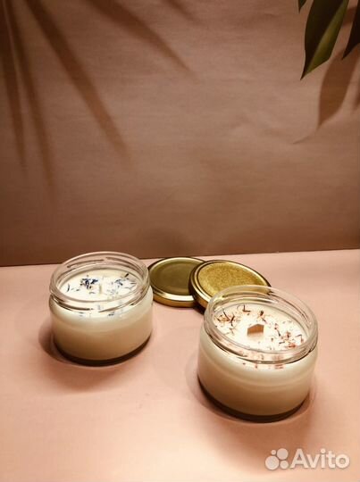 Свеча из натурального воска