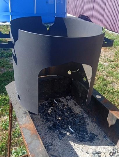 Печь для казана от 8 до 12л