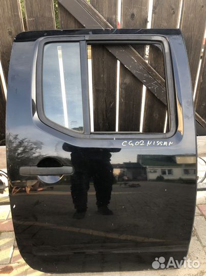 Дверь задняя правая ниссан навара