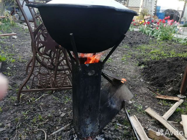 Печь ракета, садж