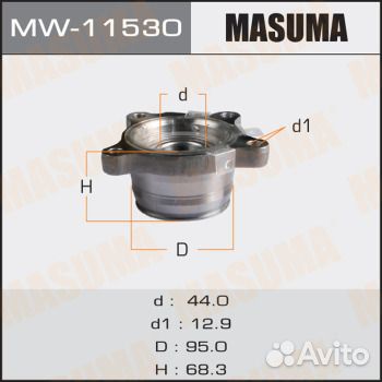 Ступичный узел Masuma Masuma MW-11530