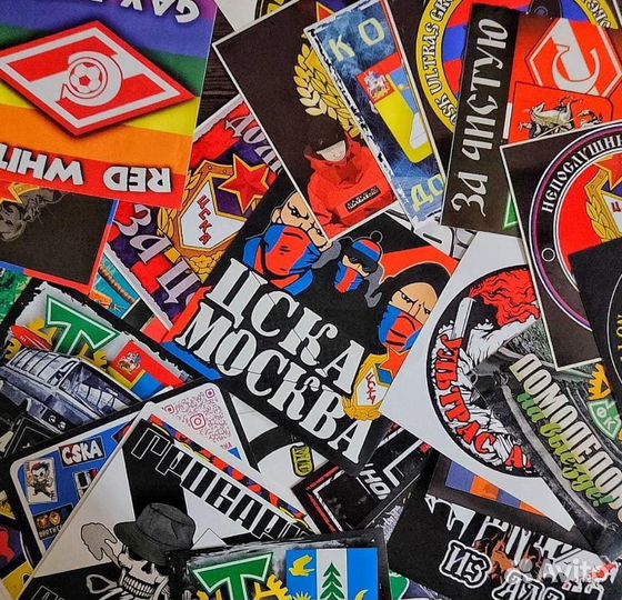 Стикеры цска,спартак,локомотив,зенит,динамо и др