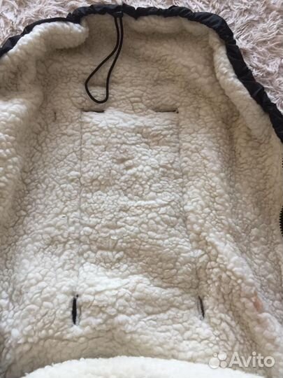 Зимний конверт в коляску