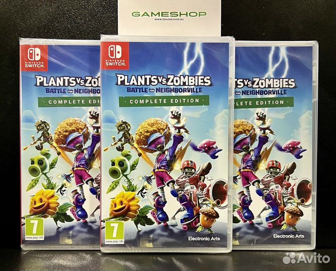Plants vs. Zombies: Битва за Нейборвиль Switch