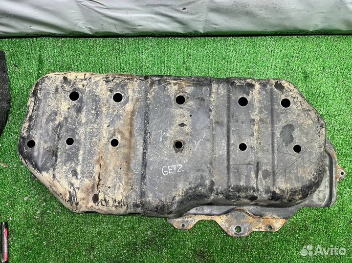 Защита топливного бака Hyundai Getz Хендай Гетц