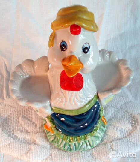 Керамическая Пасхальная курочка