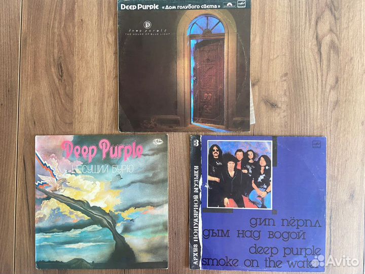 Виниловые пластинки рок зарубежный