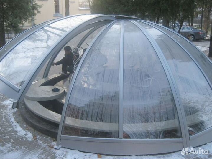 Зенитные фонари остекление