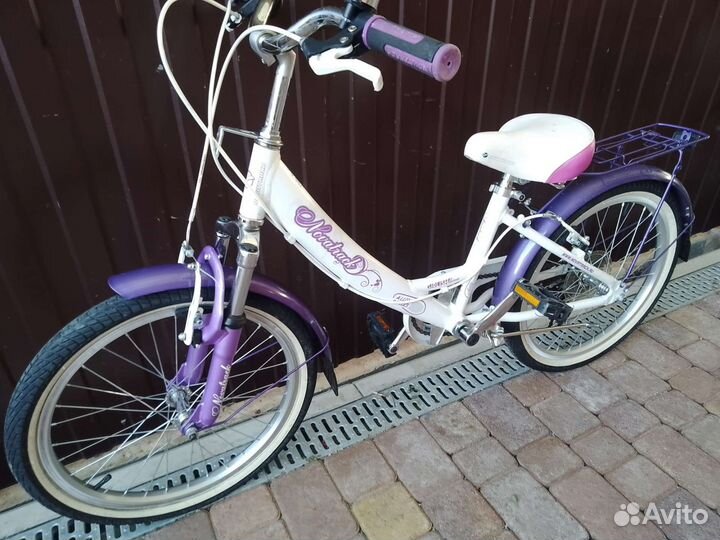 Велосипед Novatrack Girlish колеса 20