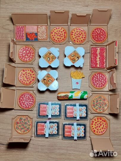 Surprise Foodie Mini Brands, серия 2 (с пиццами)