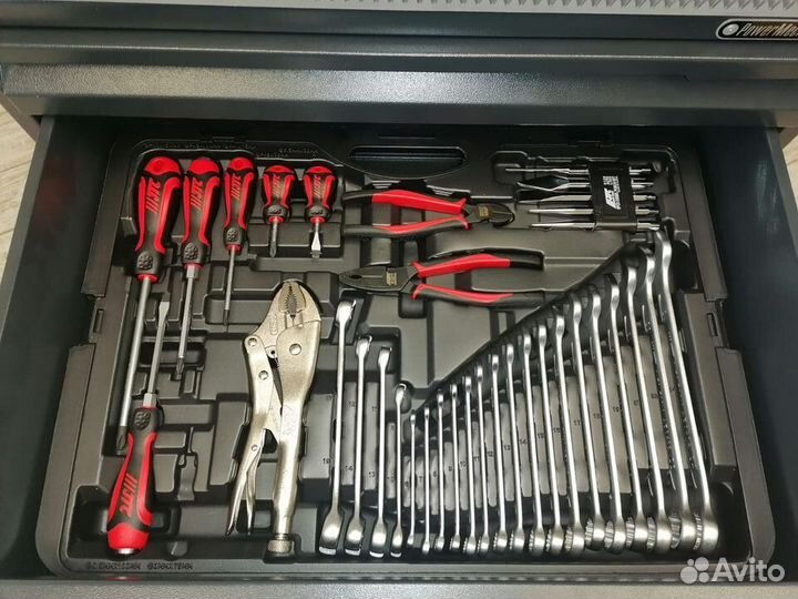 Тележка инструментальная 156 предметов JTC