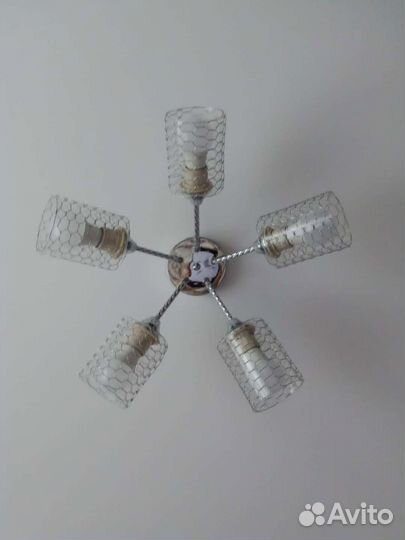 Люстра потолочная бу