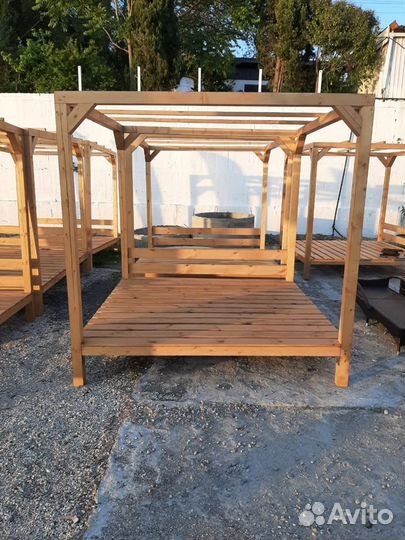 Бунгала перголы беседки