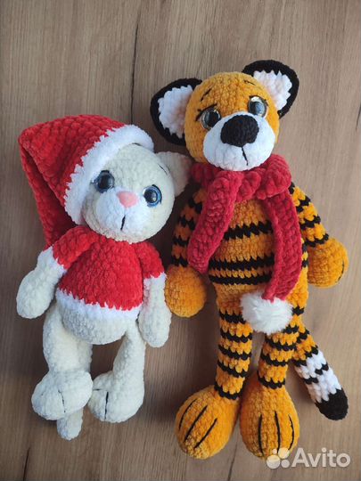 Вязаные игрушки ручной работы