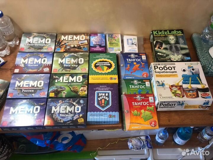 Настольные игры для детей много разных