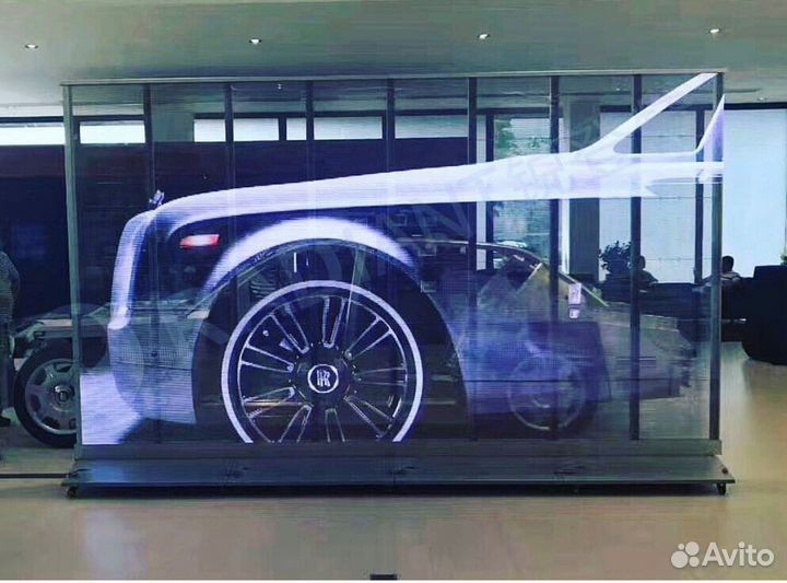 Прозрачный светодиодный экран LED