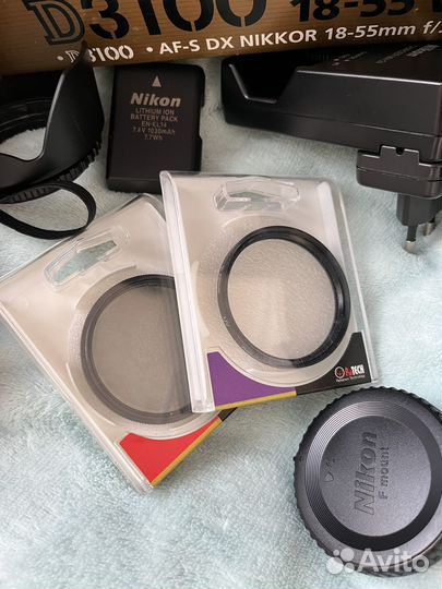 Зеркальный фотоаппарат nikon d3100