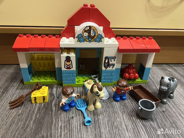 Lego duplo конюшня на ферме 10868 оригинал