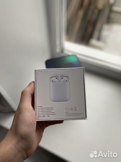 Airpods 2 Новые + бесплатная доставка