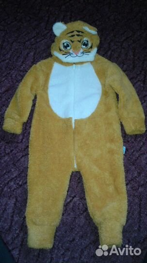 Утепленный костюм тигра