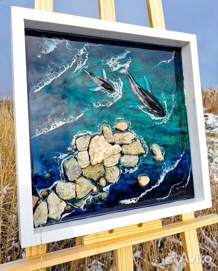 Картина из эпоксидной смолы 