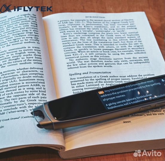 Умная ручка-переводчик iFlytek Dictionary Pen для