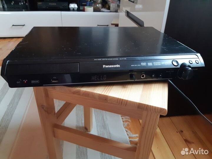 Домашний кинотеатр panasonic sa-pt160