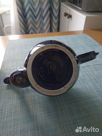 Чайная пара Гжель в золоте