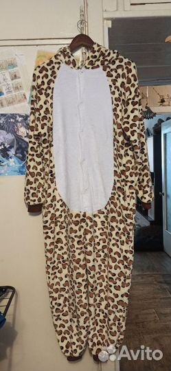 Пижама кигуруми Леопард