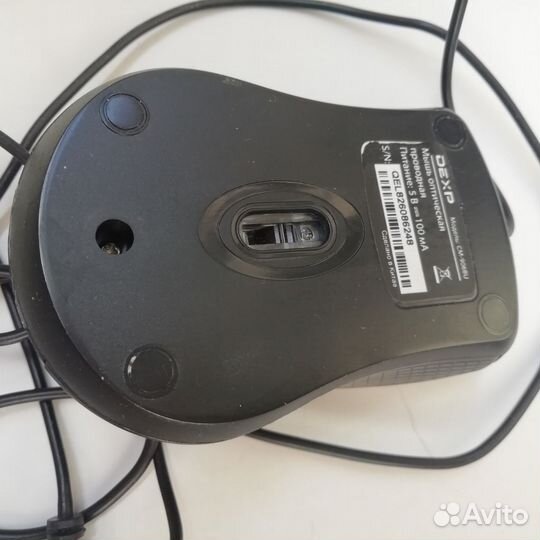 Компьютерная мышь. Проводная Dexp CM-906BU